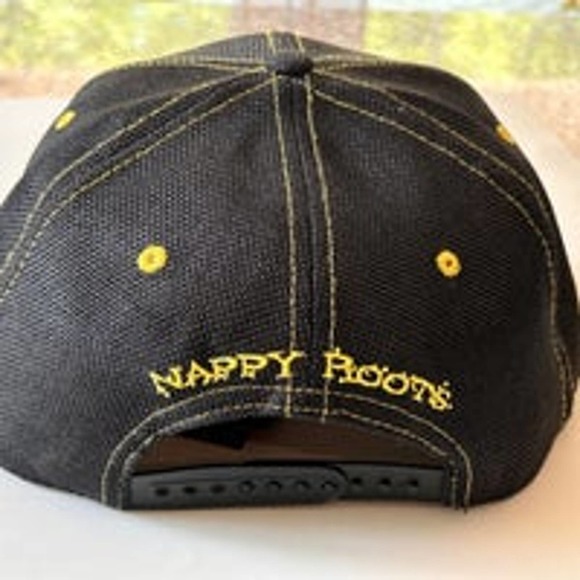 NWT Grassroots California 420 Limited Edition Black Yellow Snap Back Hat L/XL - Picture 4 of 10